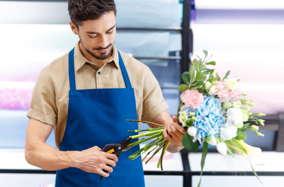 Clean Stems Keep Fresh Cut Flowers Alive Longer