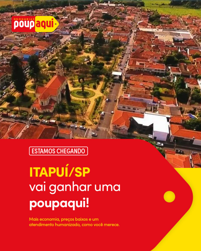 Loja Itapuí/SP - PoupaAqui