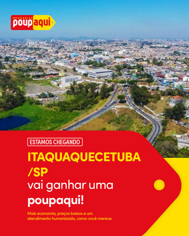 Loja Itaquaquecetuba/SP - PoupaAqui