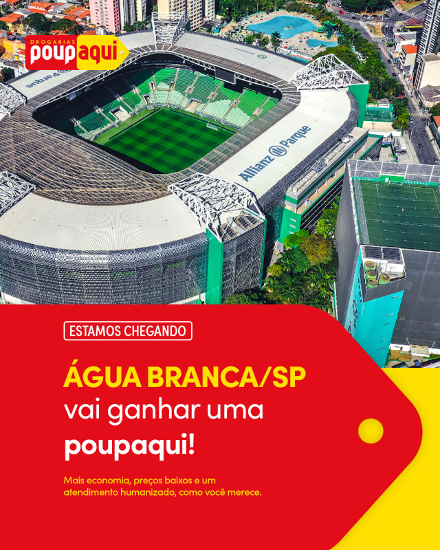 Loja Agua Branca/SP - PoupaAqui