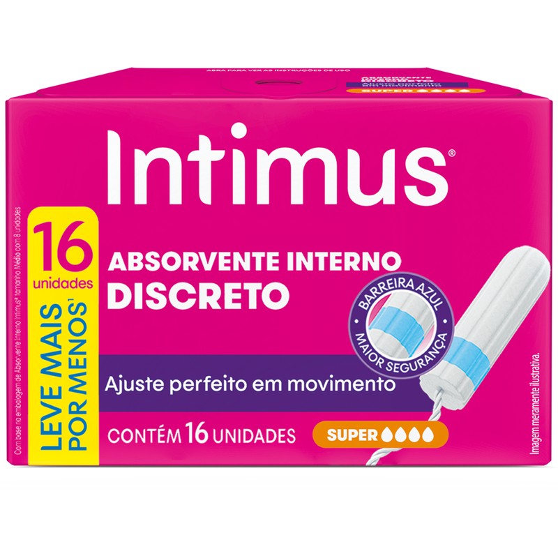 ABS INTIMUS GEL INTERNO SUPER C/16