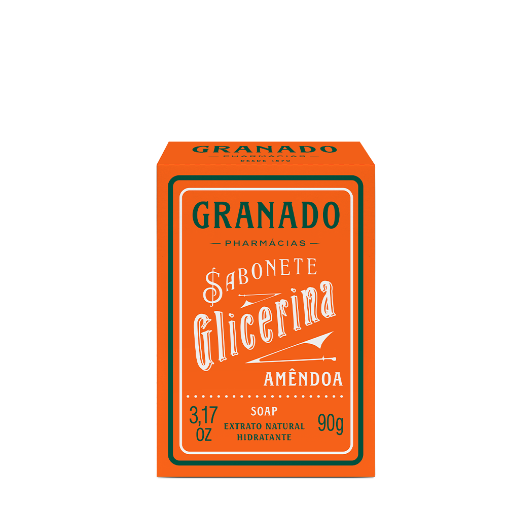 SAB GRANADO GLIC 90G. AMENDOAS