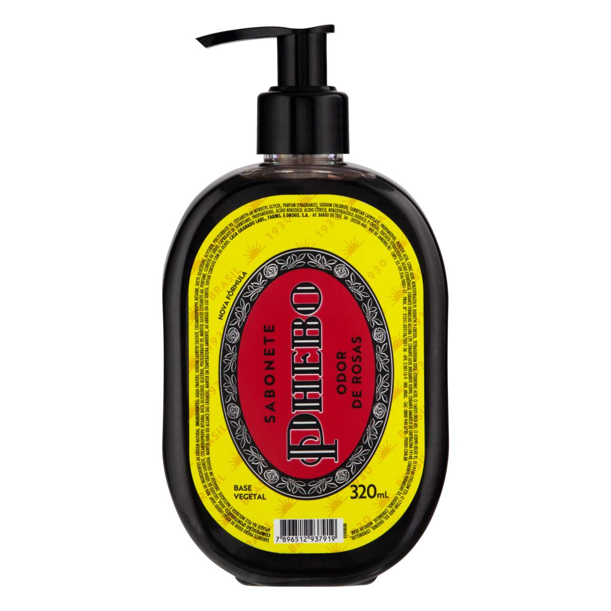 SAB PHEBO LIQ 320ML PUMP ODOR DE ROSAS