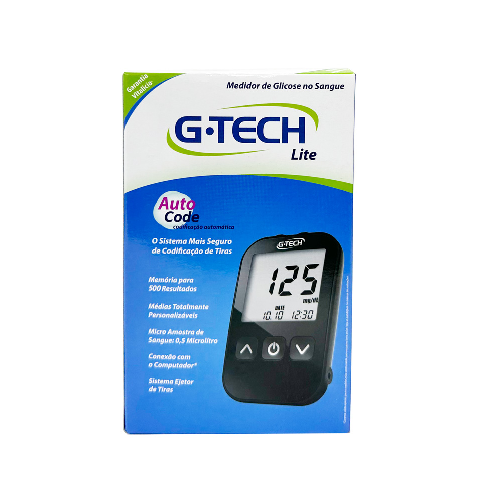 APAR.KIT MEDIDOR DE GLICOSE LITE G-TECH