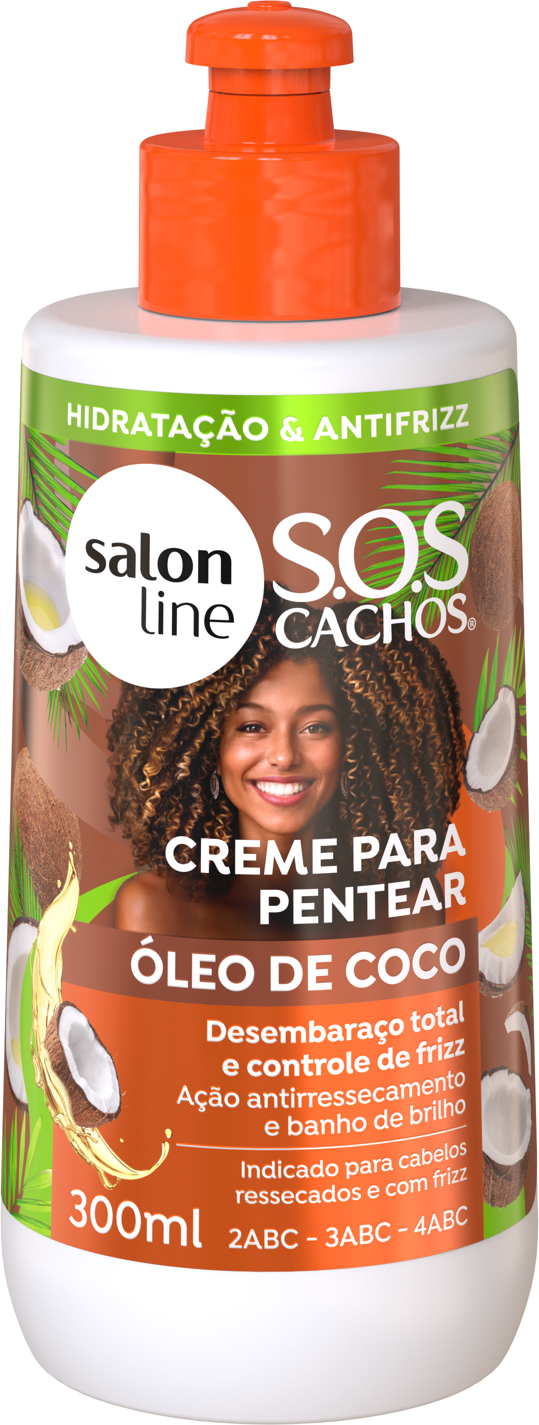 CR PENT SALON LINE SOS 300ML. OLEO COCO