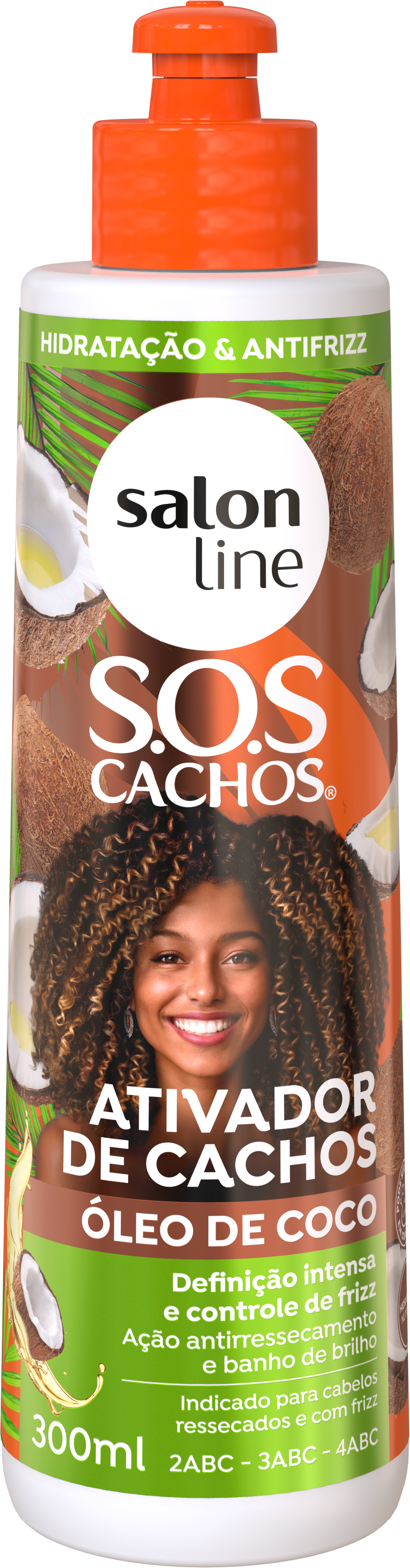 ATIVADOR DE CACHOS COCO SOS CACHOS 300ML