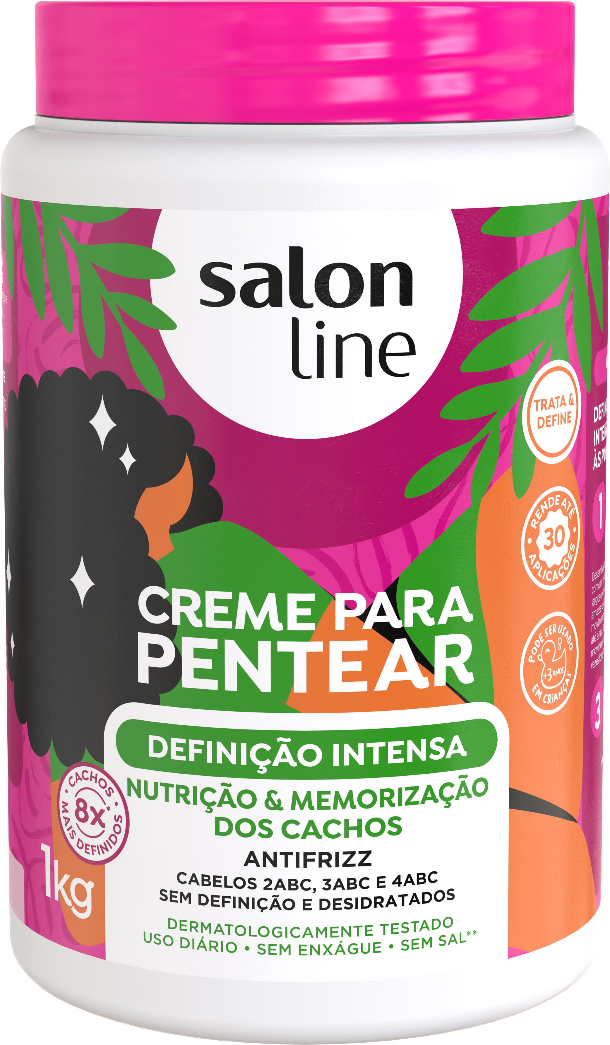S Line Creme para Pentear Defesa Intensa 1kg