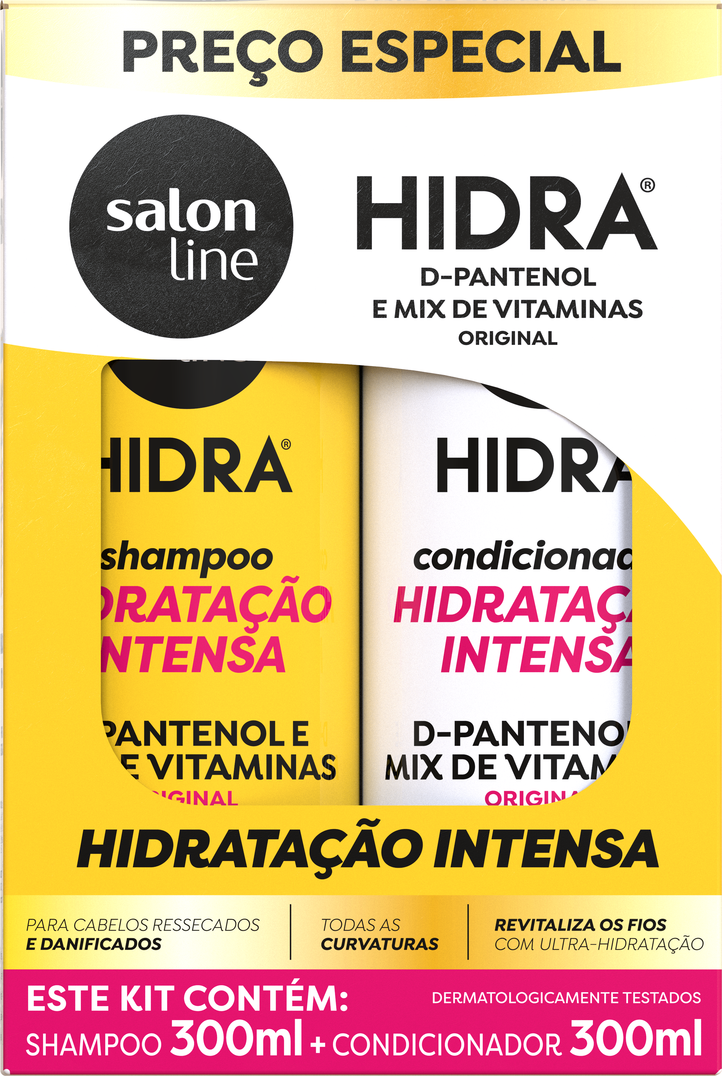 SH SALON LINE+COND 300ML DPANTENOL MIX VIT