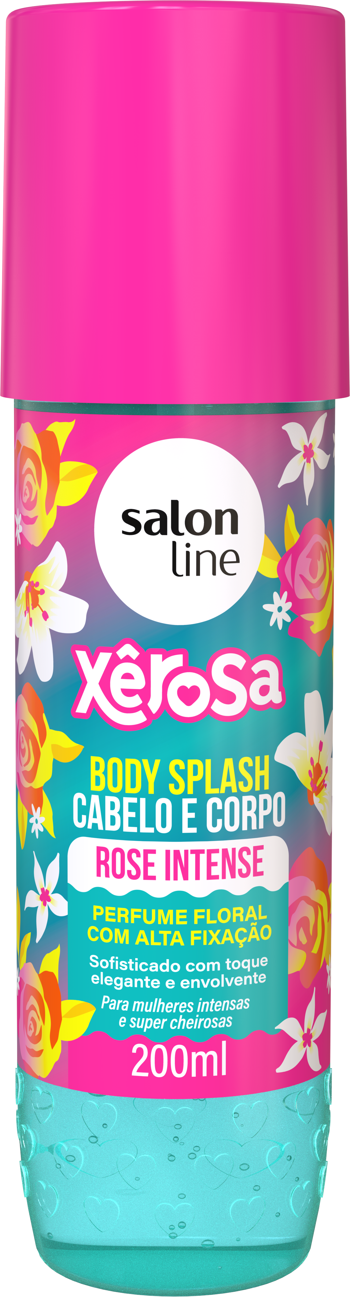 BODY SPLASH SALON LINE 200ML XEROSA ROSE INTENSE