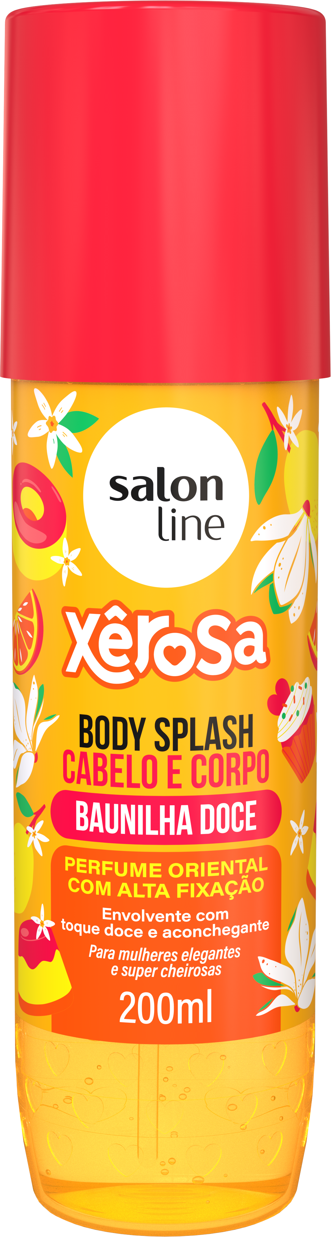 BODY SPLASH SALON LINE 200ML XEROSA BAUNILHA DOCE