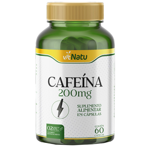 VIT NATU CAFEINA 60 CAPS