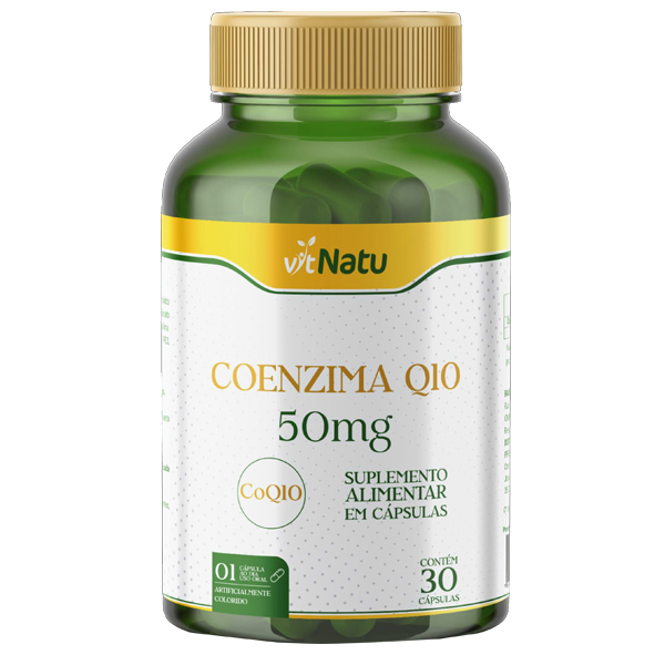 VIT NATU COENZIMA Q10 50MG 30 CAPS