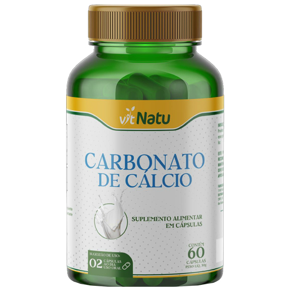 VIT NATU CARBONATO DE CALCIO C/60 CPS