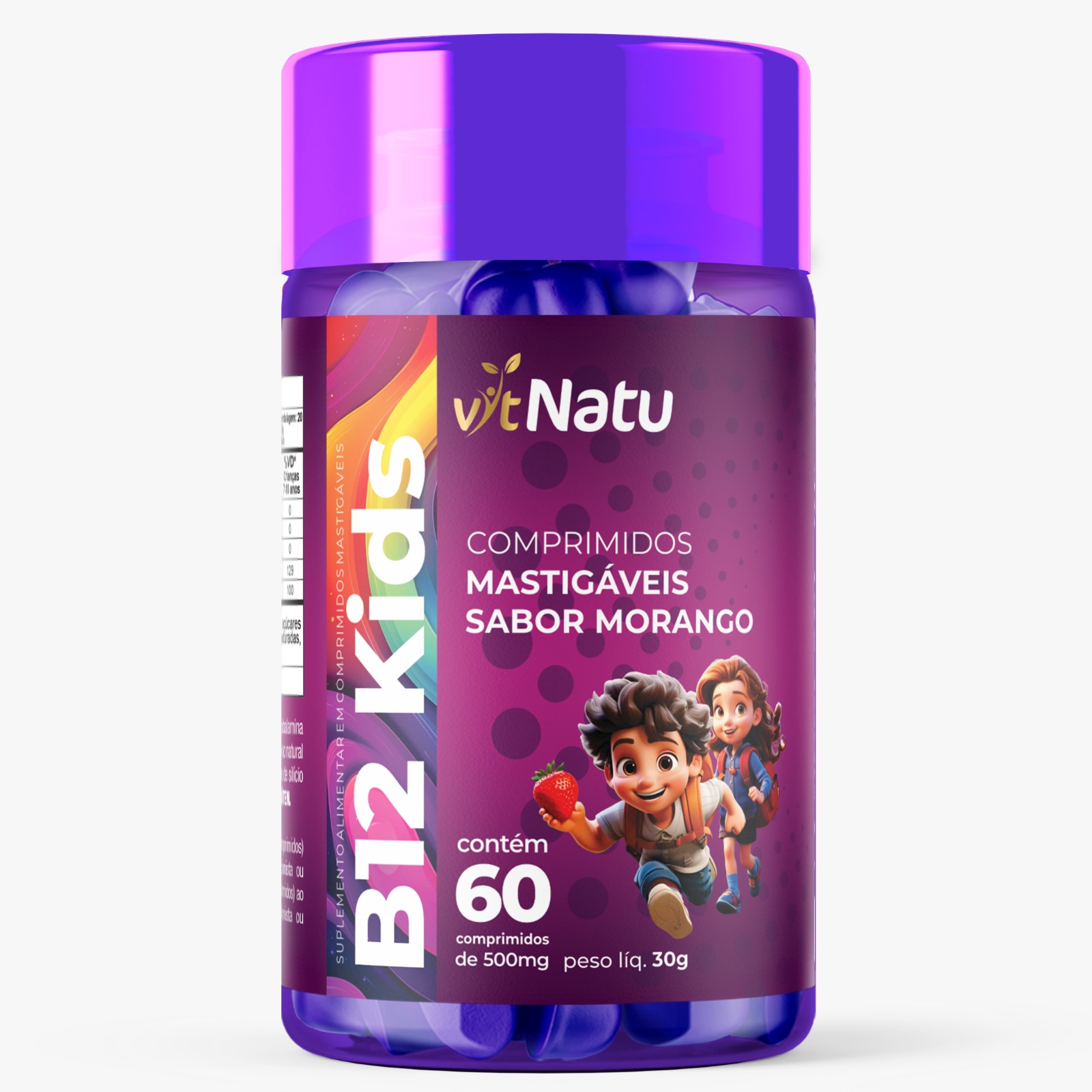 VIT NATU B12 KIDS 60 CAPS