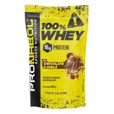 100% WHEY CHOCOLATE E AVELA 900g POUCH - PRONABOL