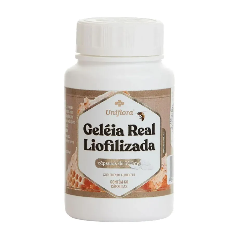 GELEIA REAL LIOFILIZADA 500 MG 60 CAPS
