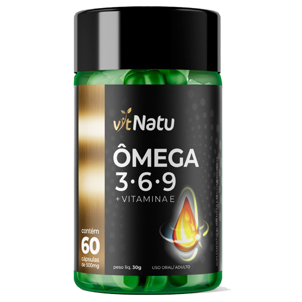 VIT NATU OMEGA 3-6-9 1000MG C/ 60CPS