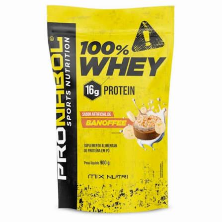 100% WHEY BANOFFE 900g POUCH - PRONABOL