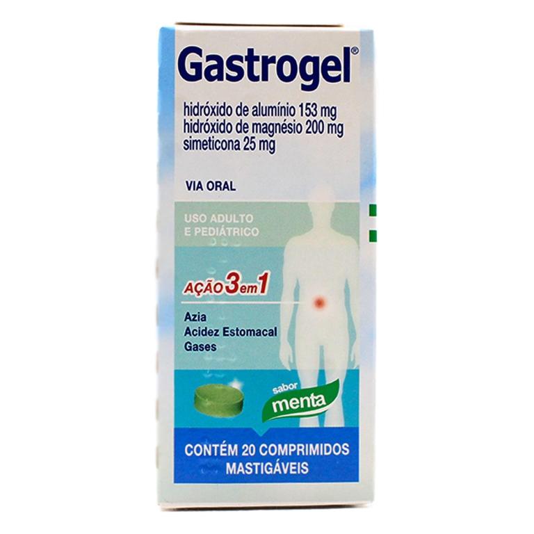 GASTROGEL C/20 CPR MENTA MEDQUIMICA