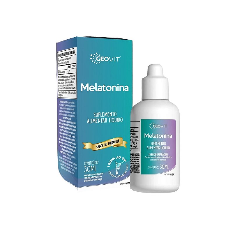 GEOVIT MELATONINA GTS MARACUJA 30ML DOMINA
