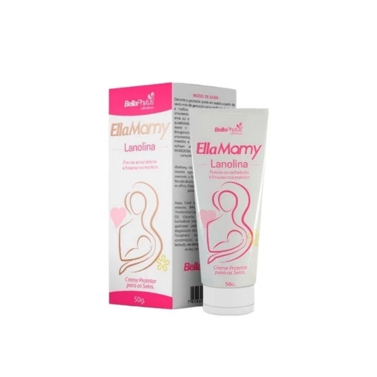 CREME PROTETOR DE SEIOS C/ LANOLINA 50G BELLAPHYTUS