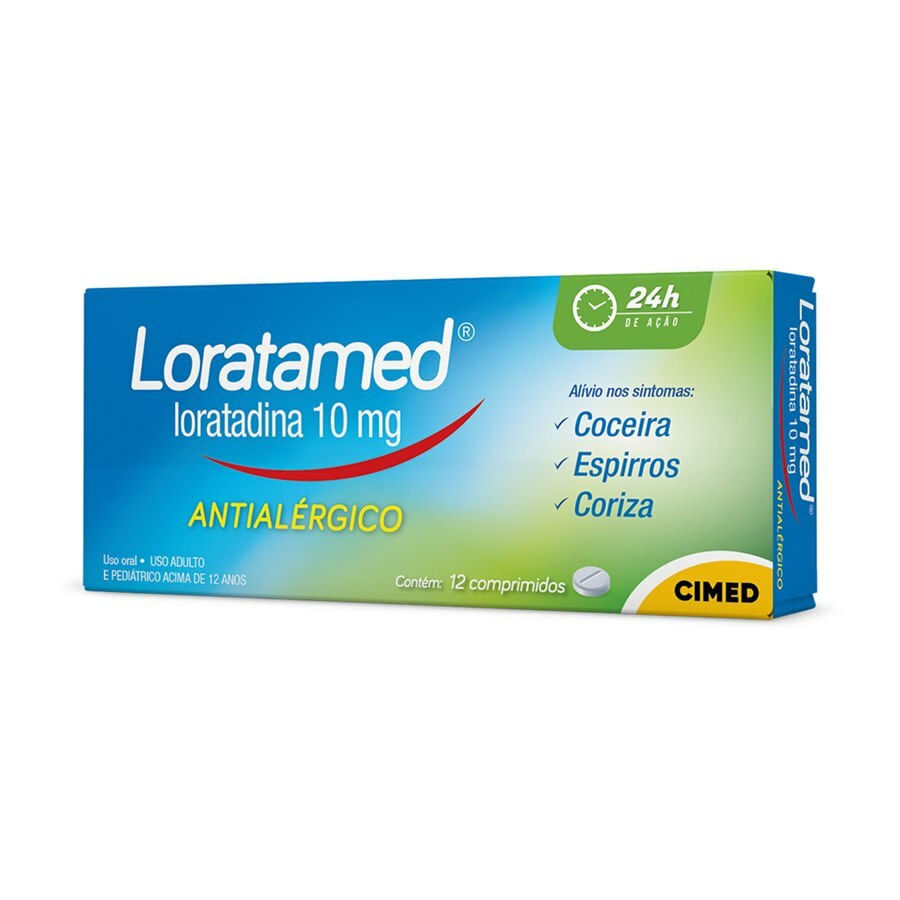 LORATAMED 10 MG C/ 12