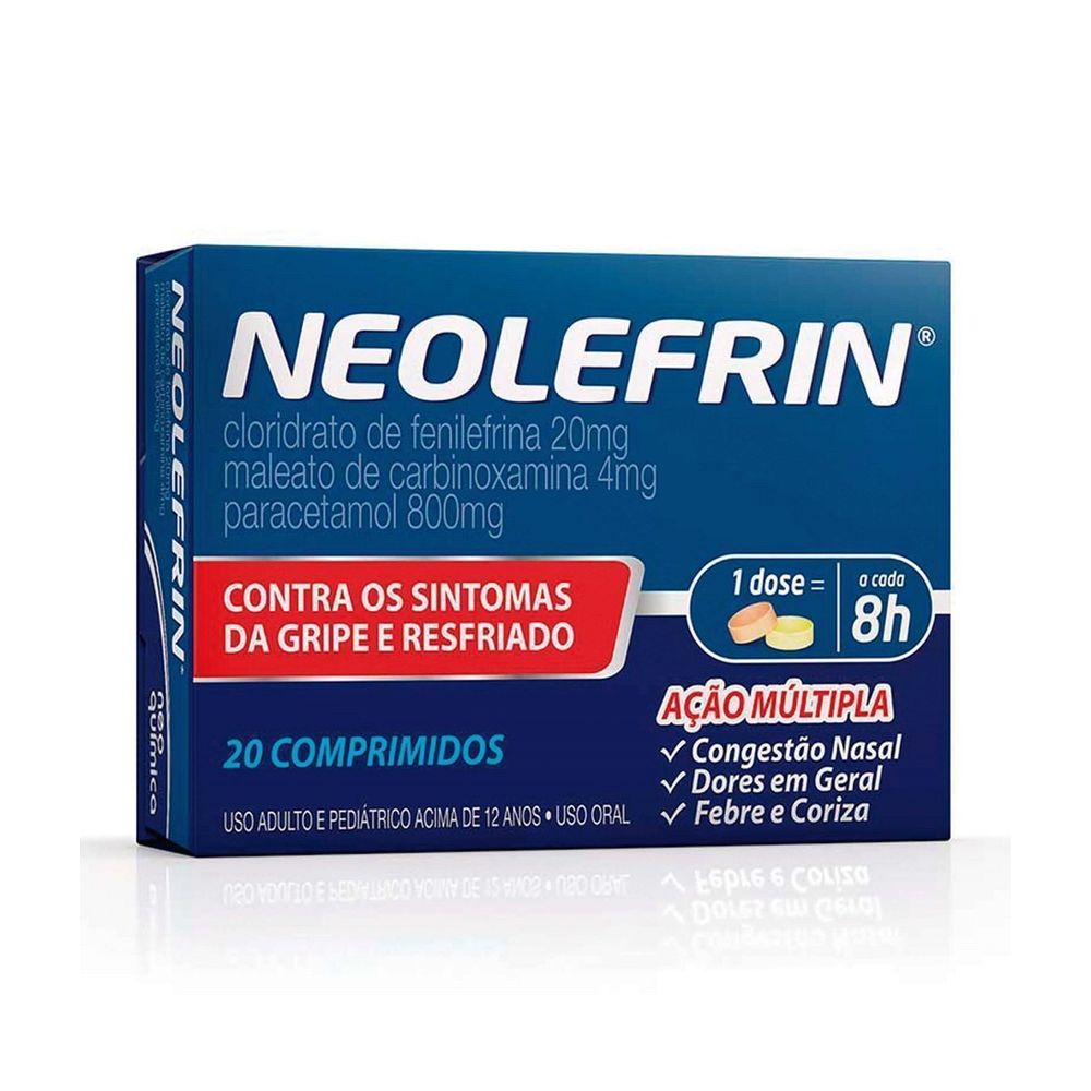 NEOLEFRIN 20 CPR NEO QUIMICA