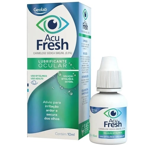 ACU ESH 5 MG/ML SOL OFT GOT PE C/ 10 ML