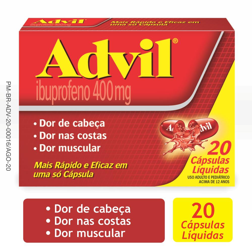 ADVIL EXTRA ALIVIO 400MG CPS 2X10