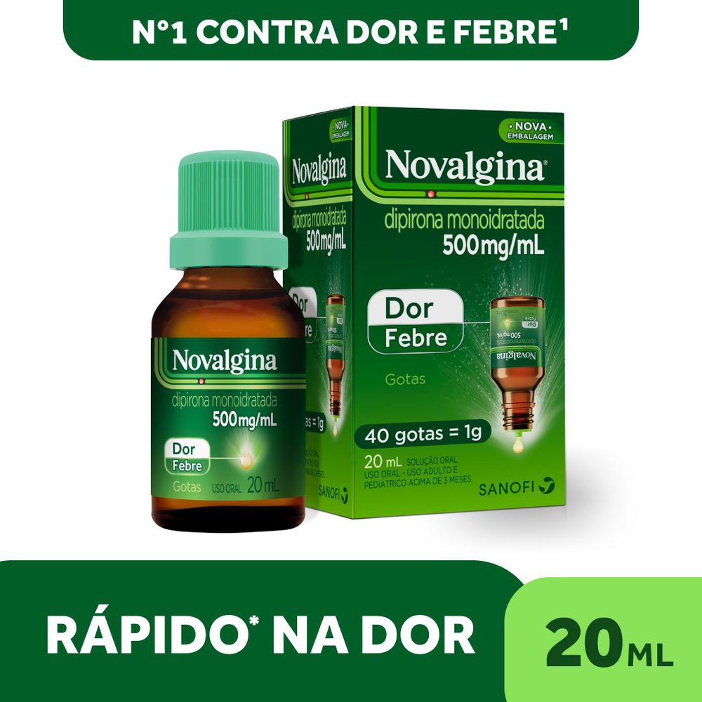 NOVALGINA 500MG GTS 20ML