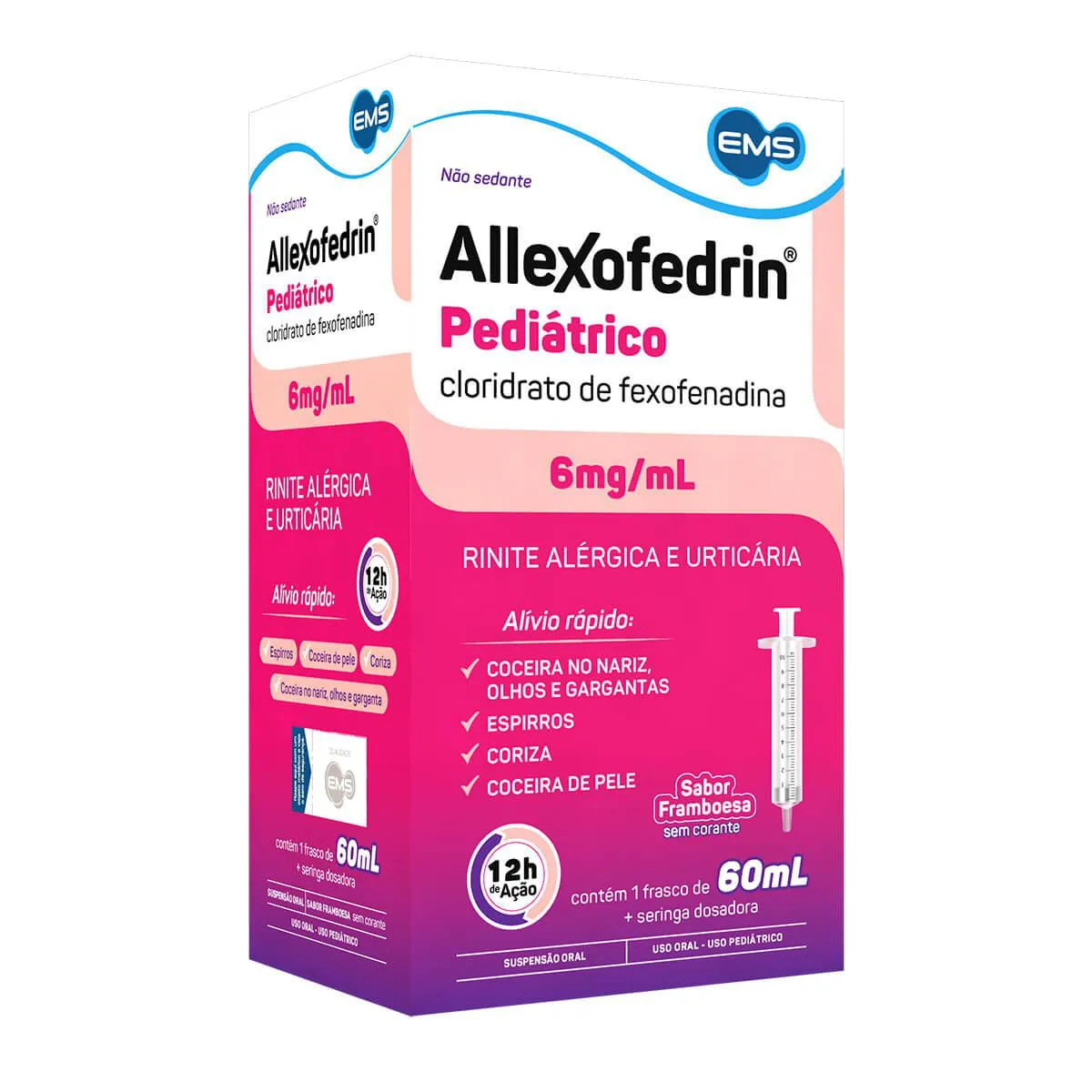 ALLEXOFEDRIN PED 6MG/ML SUSP 60ML