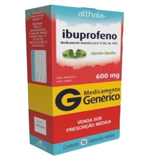 IBUPROFENO ALTHAIA 600MG CPR C/10