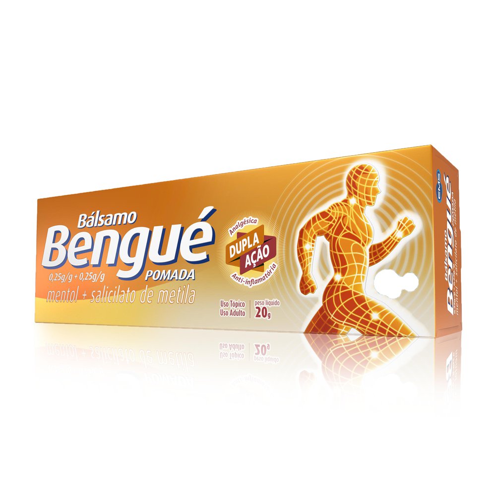 BALSAMO BENGUE (0,250 + 0,250) G/G POM DERM BG C/ 20 G