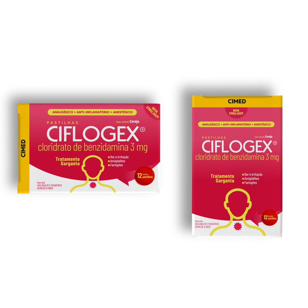FLOGORAL PASTILHA C/12 CEREJA