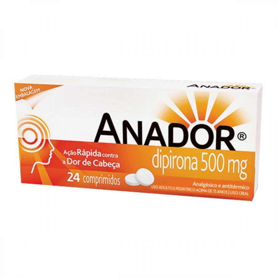 ANADOR 500MG CPR 1X24