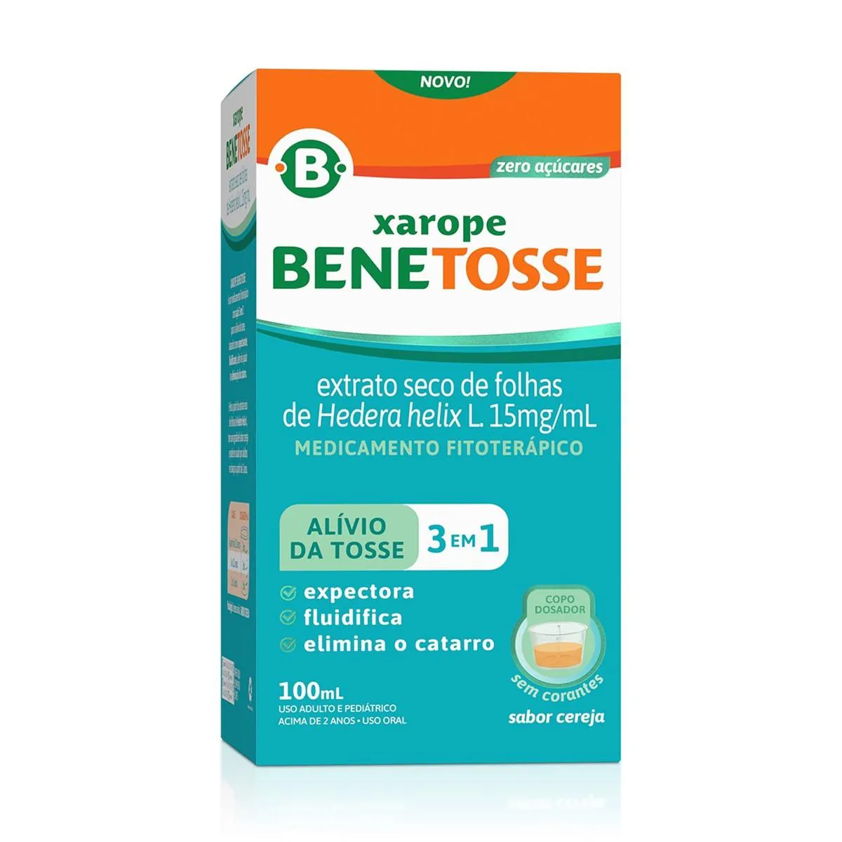 BENETOSSE 15MG XPE 100ML