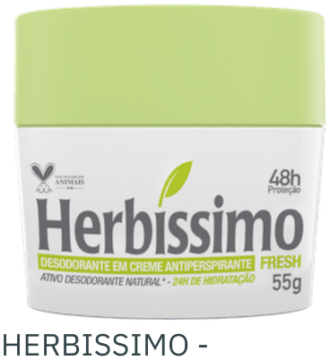 DES HERBISSIMO CREME FRESH POTE 55G - DANA