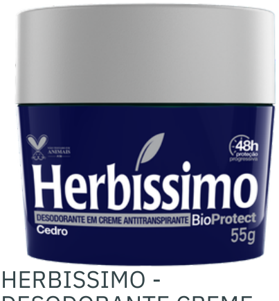 DESOD CREME HERBISSIMO BIOPROTECT CEDRO 55G