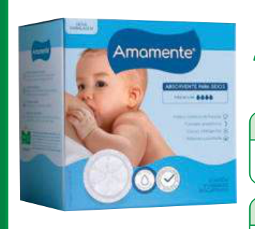 ABS P/ SEIOS AMAMENTE C/12