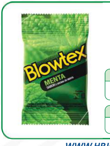 PRESERV BLOWTEX MENTA C/3
