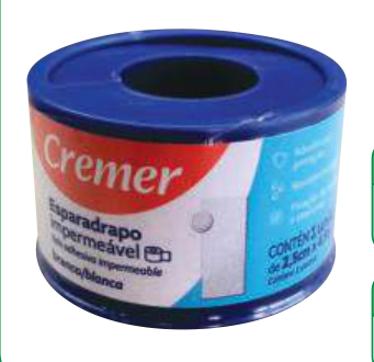 ESPARADRAPO 2,5CM X 4,5M CREMER