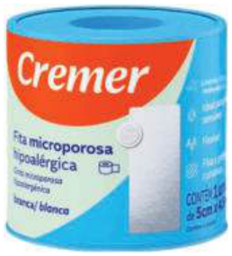 FITA MICROPOROSA 5X4,5 BRANCO CREMER
