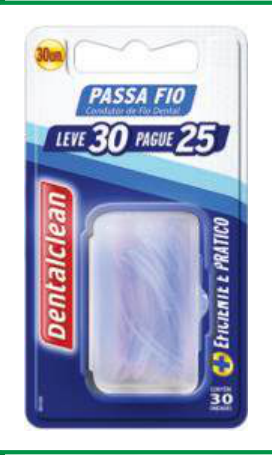 PASSA FIO DENTACLEAN L30P25