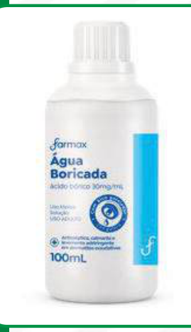 AGUA BORICADA 3% 100ML FARMAX