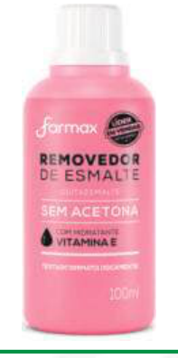 REMOVEDOR SEM ACETONA 100ML FARMAX
