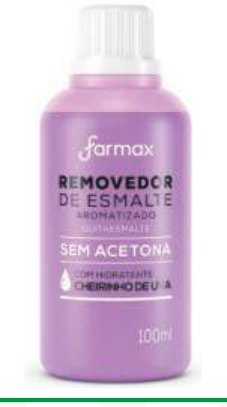 REMOVEDOR ESMALTE AROMA UVA 100 ML