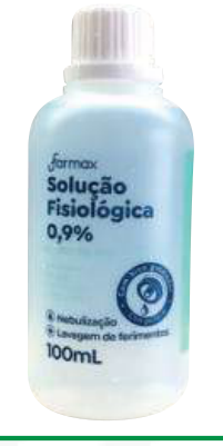 SORO FISIO 0,9% CLOR SOD (SORIMAX) 100ML FARMAX
