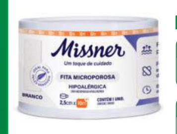 MICROPORE 2.5X10M 1UN MISSNER
