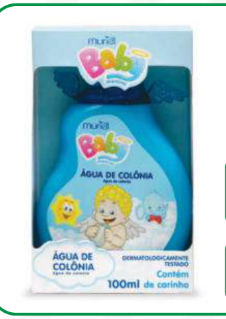 AGUA DE COLONIA BABY MENINO 100ML MURIEL