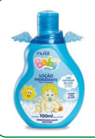 LOCAO HIDRATANTE BABY MENINO 100ML MURIEL